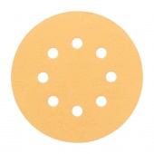 Шлифовальные круги Mirka Gold 125 мм, (8 отв., липучка)