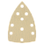 Шлифовальные треугольники HANKO YELLOW PAPER AP33M 100 x 150 мм, 10 отверстий