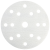 Шлифовальные круги на сверхтонкой нано-пленочной основе HANKO HAN FLEX 152 мм. 15отв.