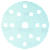 Шлифовальные круги на сверхтонкой нано-пленочной основе HANKO HAN FLEX 152 мм. 15отв.