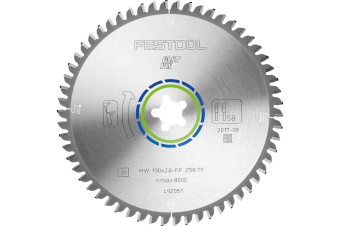 Пильный диск специальный Festool190x2,6 FF TF58
