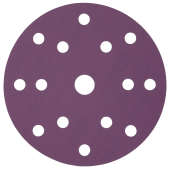 Шлифовальные диски HANKO PURPLE PAPER PP627 150 мм, 15 отверстий