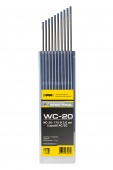 Электроды вольфрамовые КЕДР WC-20-175 Ø 3,0 мм (серый) AC/DC