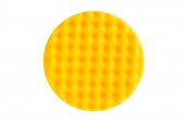 Желтый поролоновый полировальный диск 150 мм, рельефный, 2 шт/уп