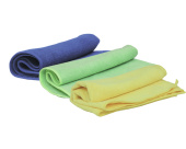 Многоразовые полировальные салфетки JETA PRO Microfiber Blue, Green, Yellow