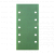 Шлифовальные полоски Sunmight FILM L312T 115х230 мм на липучке, 10 отв., зелёные