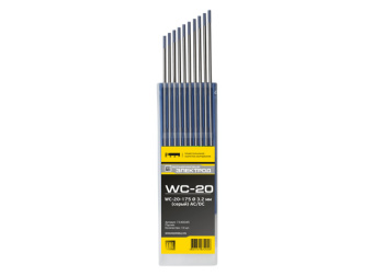 Электроды вольфрамовые КЕДР WC-20-175 Ø 3,2 мм (серый) AC/DC