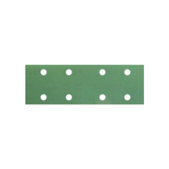 Шлифовальные полоски Sunmight FILM L312T 70х198 мм на липучке, 8 отв., зелёные